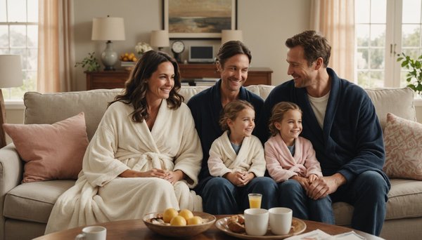 Découvrez le peignoir parfait pour toute la famille !